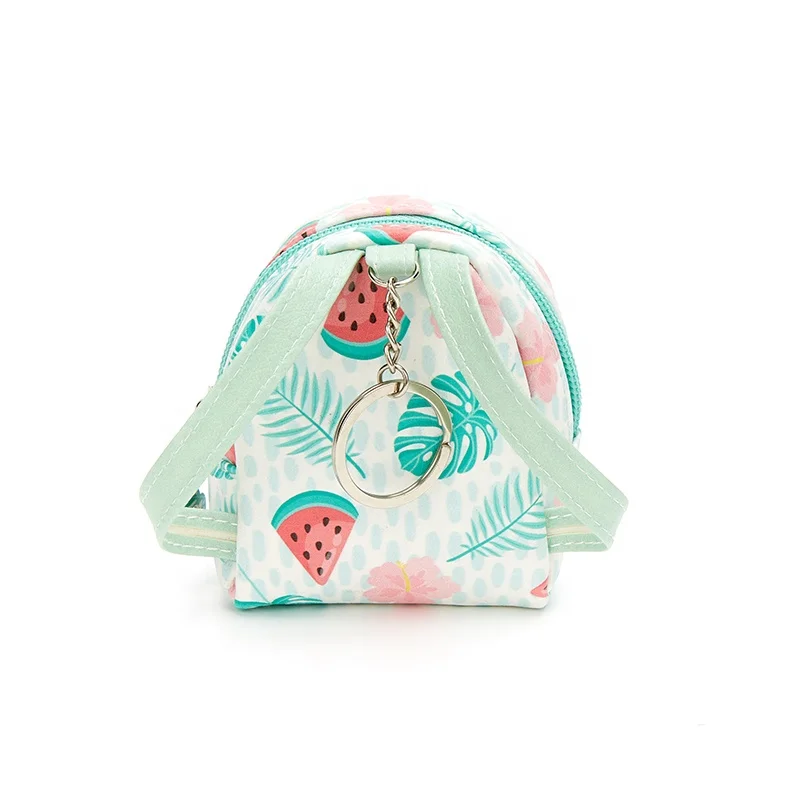 Новый Кошелек для монет из натуральной кожи, рюкзак, стильный кошелек для мелочи на молнии, мягкий кожаный кошелек для мелочи, мини-размер