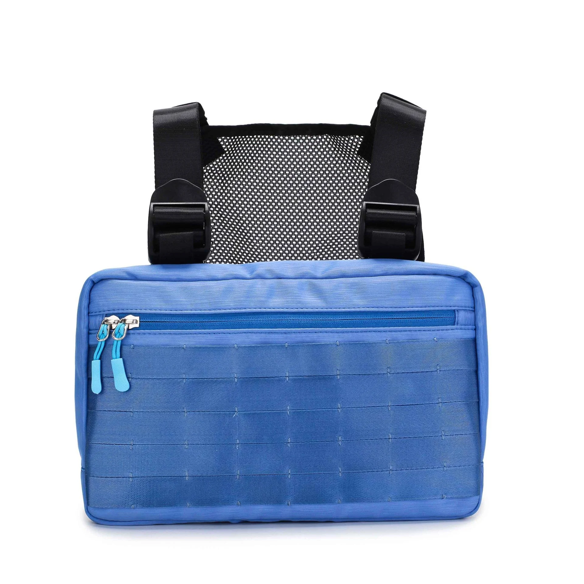 Trendy Designer Hip Hop Streetwear Mens Shoulder tactical bag Vest Chest Rig Bag