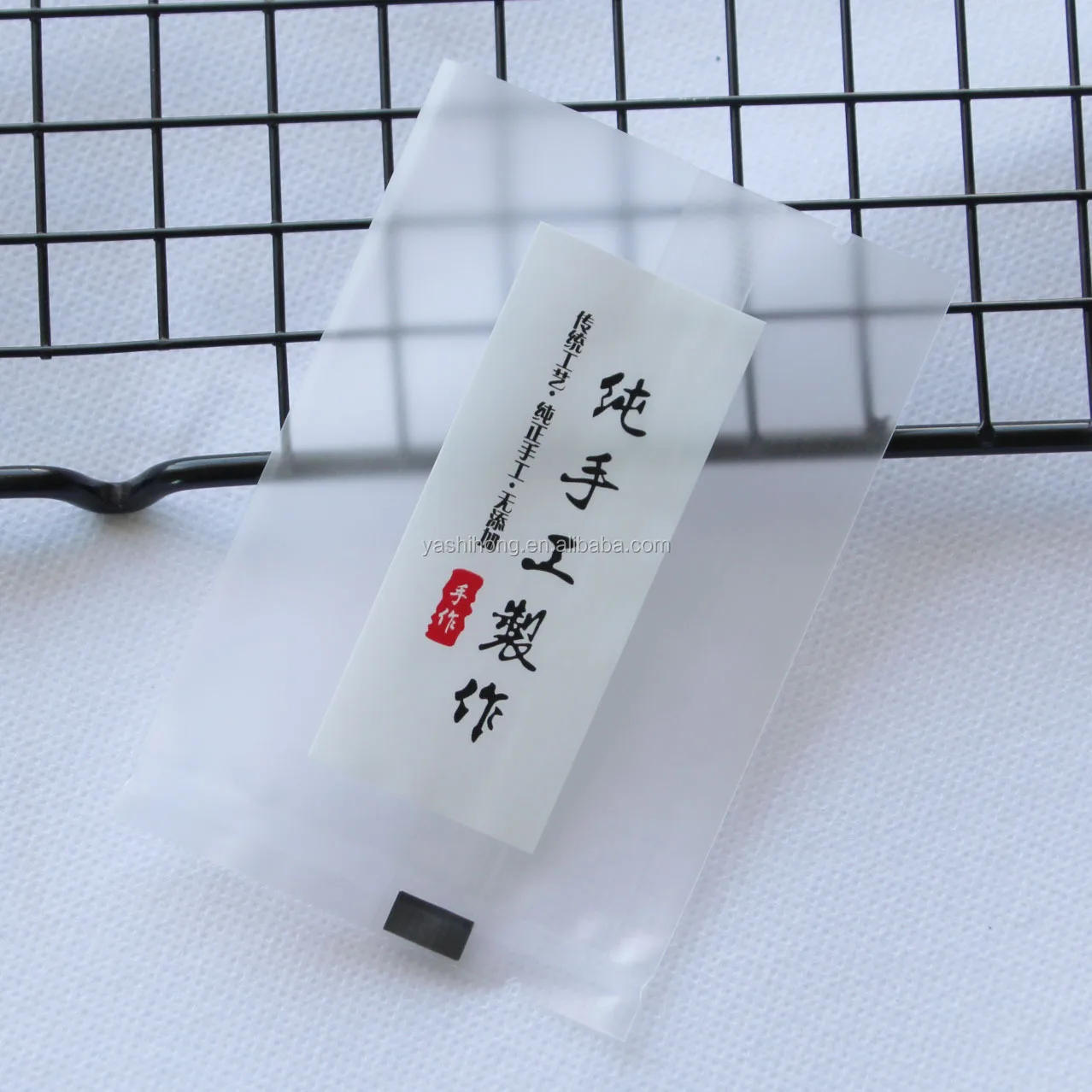 High quality Mooncake Packing Plastic Bag sachet for Donuts Waffle Cookie Hot Food packaging