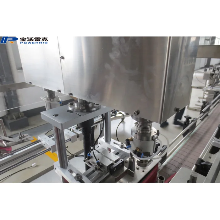 Manufacturer sale linear filling and capping machine production line for canned fish food