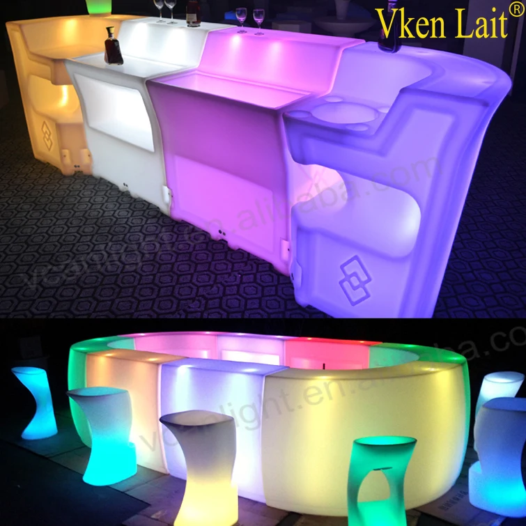 Chinese waterproof outdoor cheap led light bars counter for event