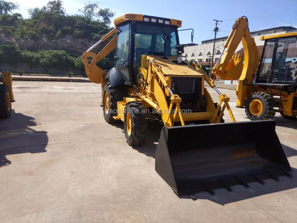 farm tractor front loader backhoe 4cx backhoe loader