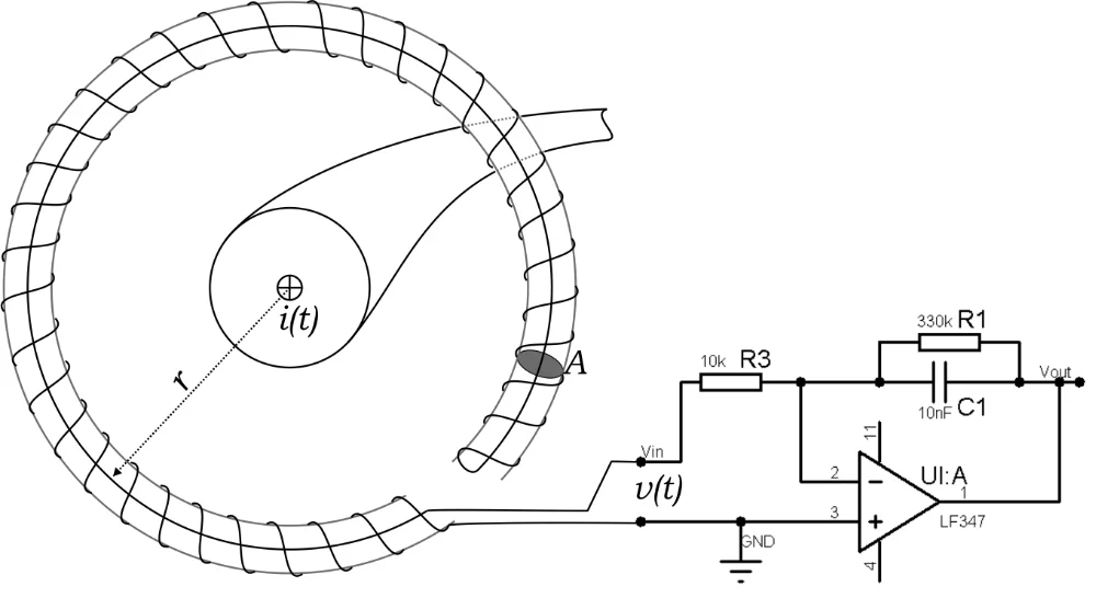 4000a 5v/0.333v Flexible Rogowski Coil Current Transformer