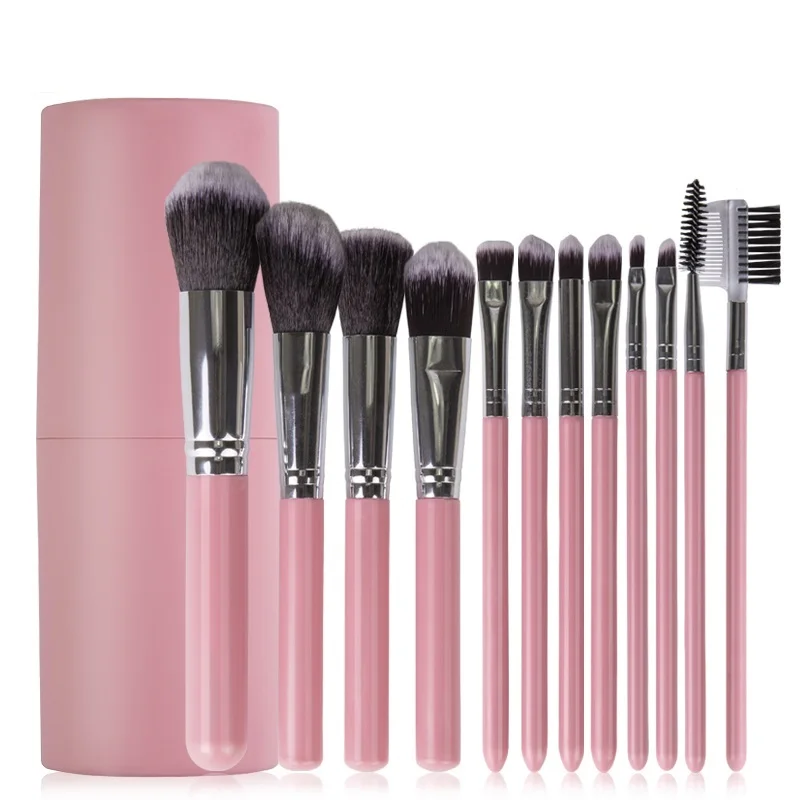 Fashion Women Makeup Brush 12 Piece Makeup Brush Set