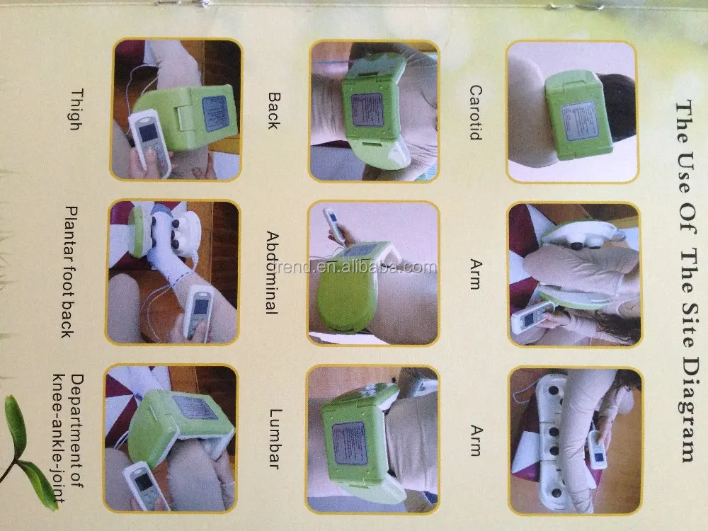 therapy Jade heating vibration massage Thermal therapy apparatus 11balls jade projector