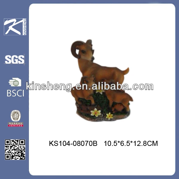 2015 символ нового года смола ремесла декоративных овцы сувенир