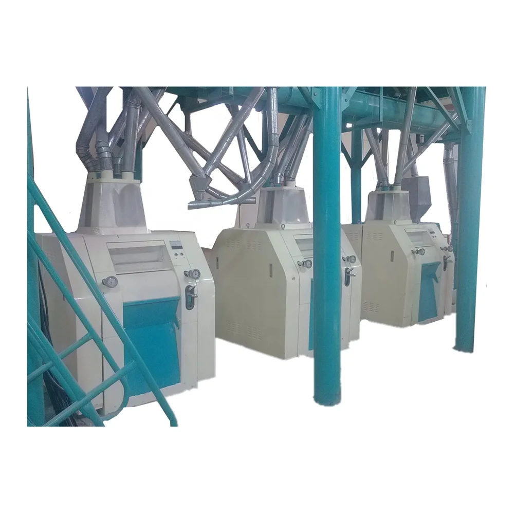 The installation case 200 ton per day maize flour milling machines corn meal machine for kenya ugali atta chakki