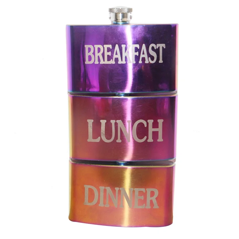 Золотых красный популярные из нержавеющей стали Мини фляжка