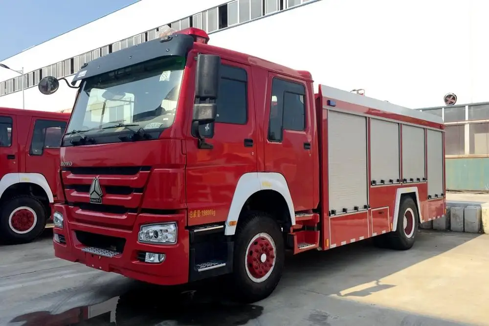 Пожарная машина Howo со стандартной пожарной