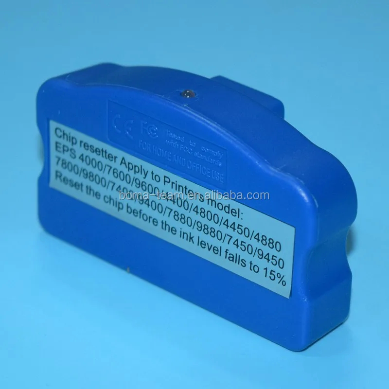 Maintenance tank Chip Resetter For Epson Stylus PRO 7600 9600 4000 4400 4450 7450 9450 10000CF 10600 Printer MIT Waste ink Tank