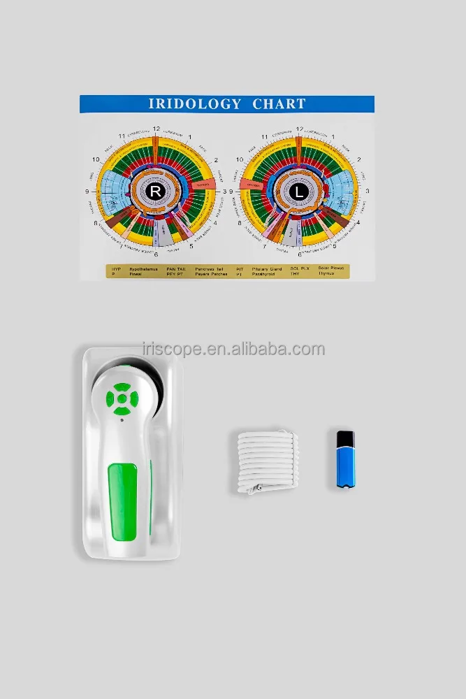 2016 latest 12.0 MP iriscope eye diagnostic cameras for therapists