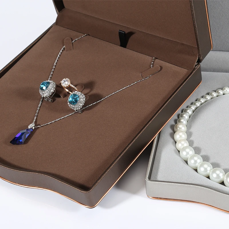 DIGU NEW Design Accept Custom  High Quality PU leather jewelry box