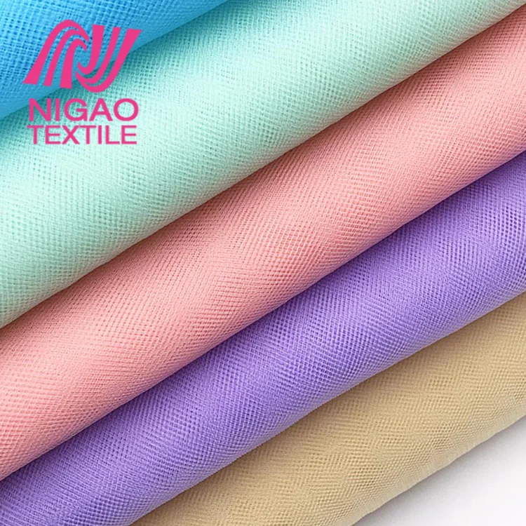 
Bulk price Nylon 100 yards mesh fabric tulle roll wholesale 
