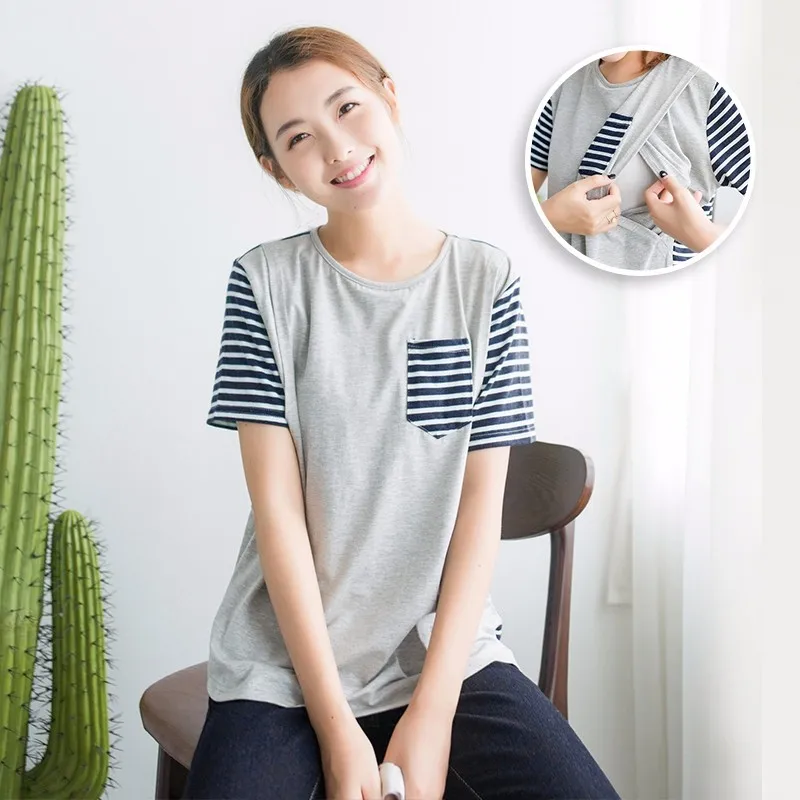 New models fancy summer style best maternity wear with pocket