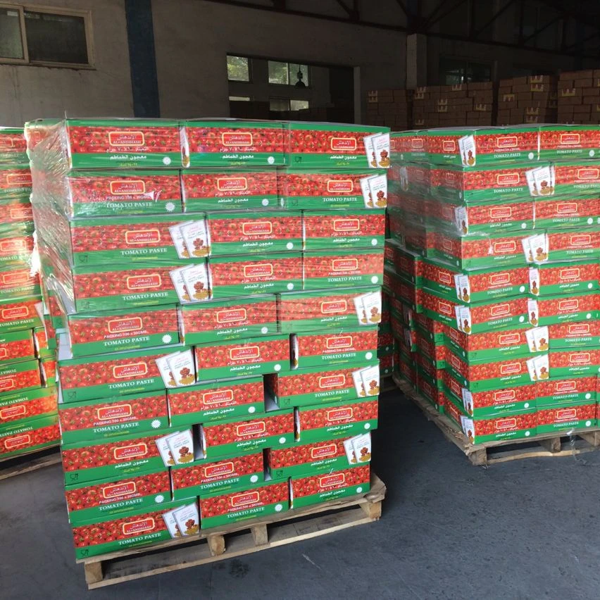 Томатная паста в банке brix28-30 % с хорошей ценой для Турции из Китая