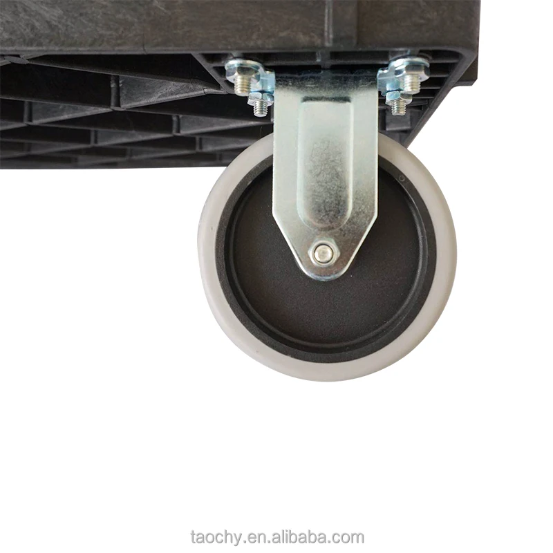 Storage service cart Plastic utility cart with bin