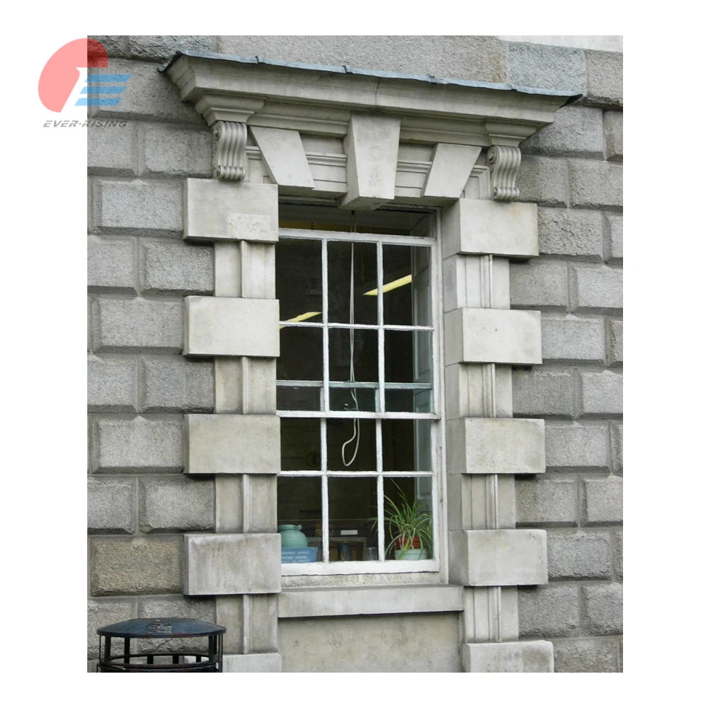 Оконные пороги из белого известняка