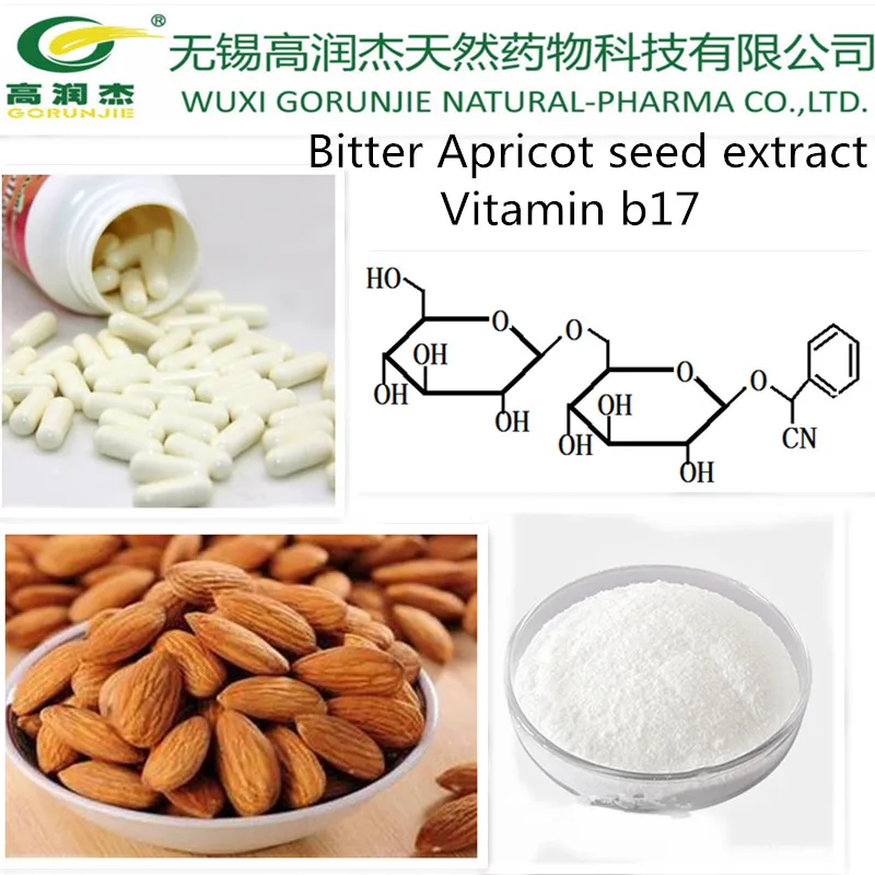 Anti Cancer Bitter Apricot seed extract Amygdalin b17 powder