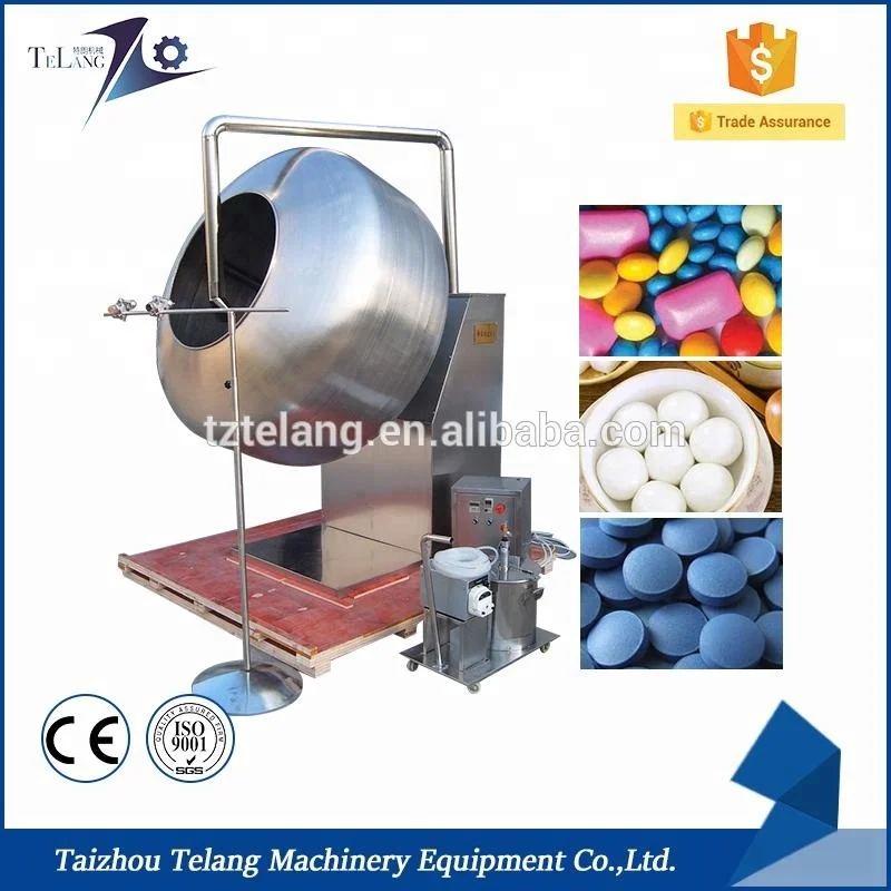2019 Candy pharmaceutical tablet polishing candied peanut caramelized nuts sugar coating machine
