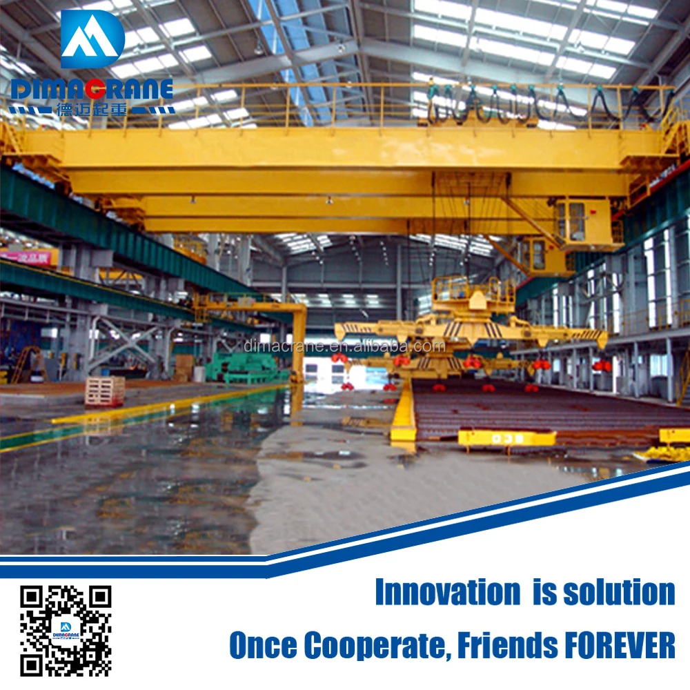 Производитель! QC высокая эффективность работы электромагнитный кран, магнитный мостовой кран подъемный металлолом