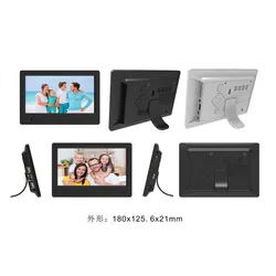 High quaility photo frame oled digital quality 8 inch loop play video
