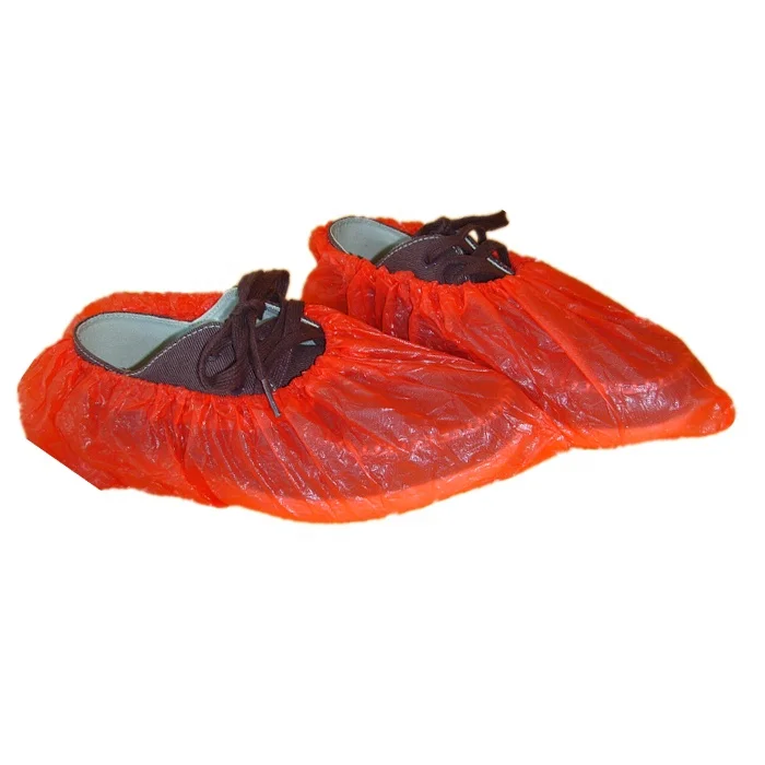 Одноразовый полиэтиленовый водонепроницаемый чехол для обуви от дождя