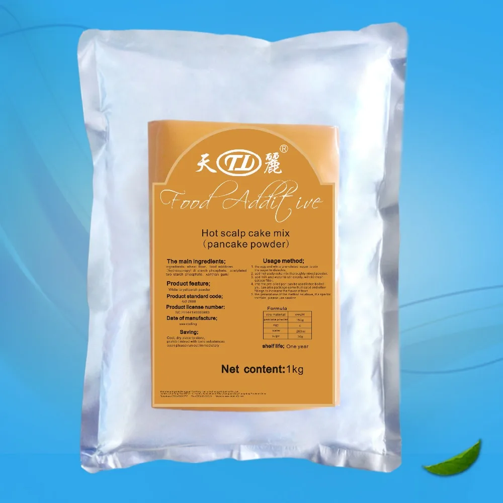 bakery use hot blanket powder for Banji and pancake skin