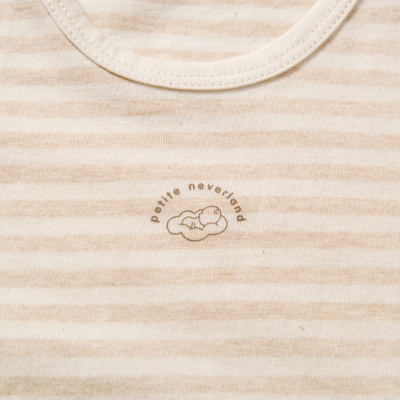 Nature colored cotton newborn baby boy girl bodysuit clothes romper