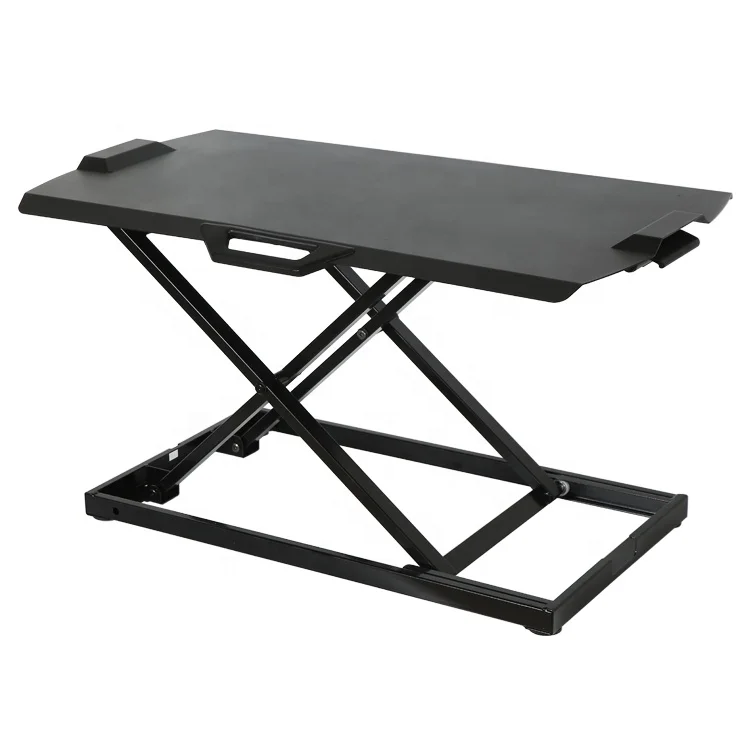 inexpensive portable folding laptop office standing desk riser