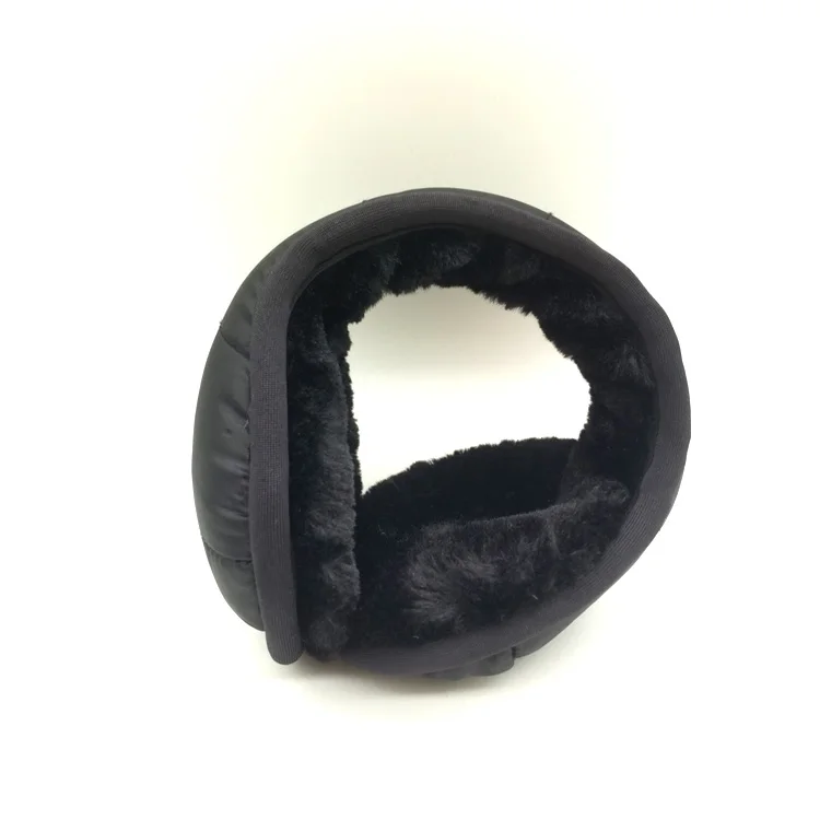 Удобные модные кожаные зимние наушники для женщин и мужчин