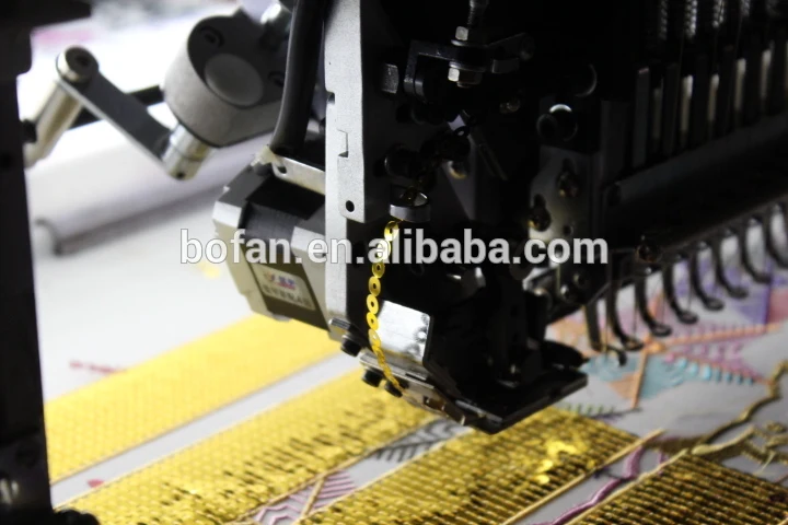 Квартира / двойной блесток 2 in1mixed промышленные швейные вышивальная машина контроллер