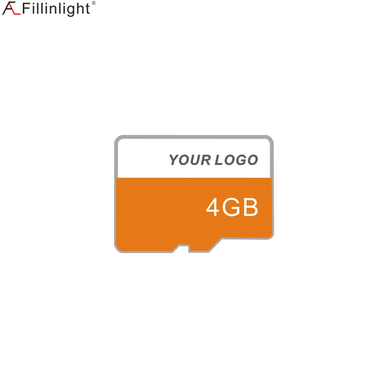 Fillinlight Generic High Speed OEM Dual Color TF Card 4GB SD Memory Card Class 6