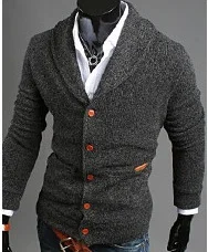 
OEM custom man off shoulder cardigan ugly christmas knitted sweater Pullover V collar plus size sweaters jacket 