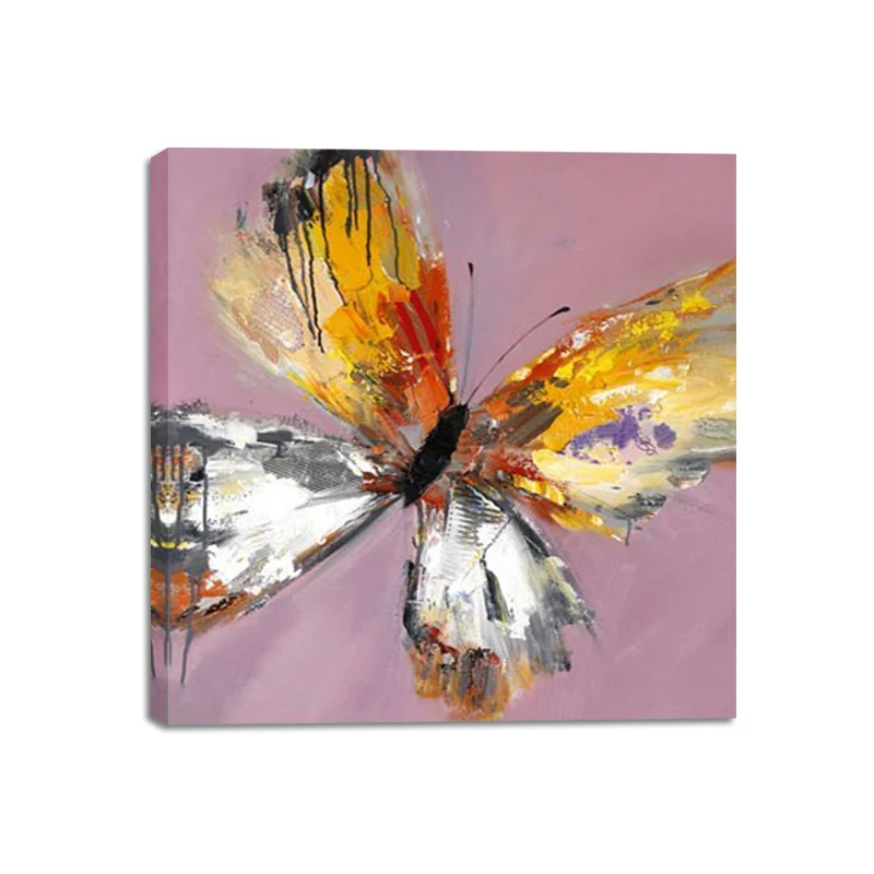 Butterfly animal decorative modern wall painting canvas art