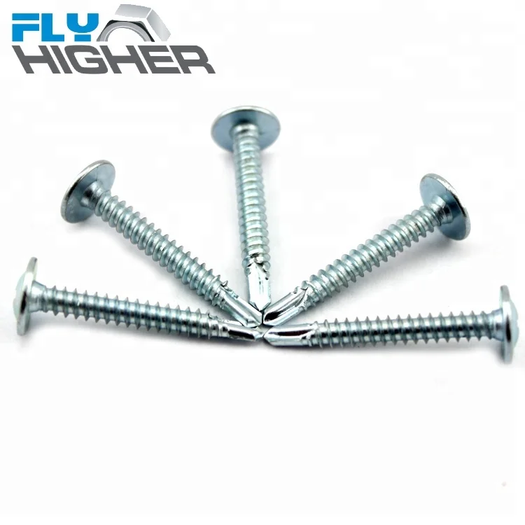 self drilling cross recessed screw for back panels