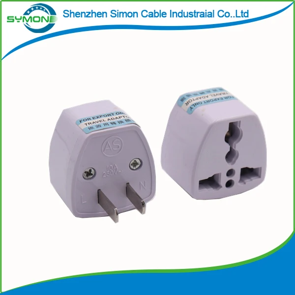 South Africa India plug adaptor universal travel adaptor double adapter plug socket Travel Conversion Plug