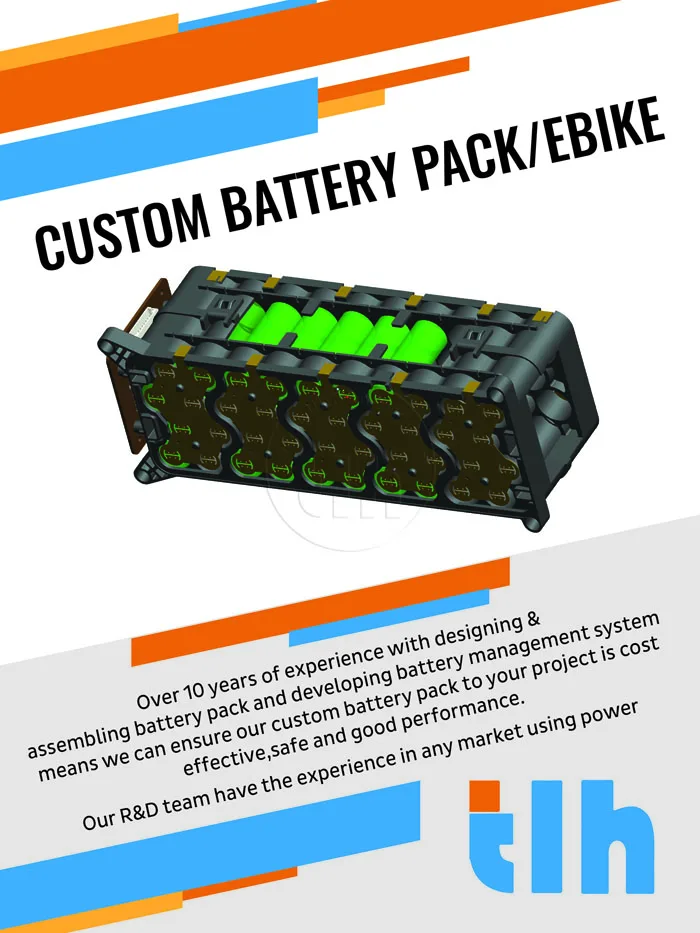 Custom battery pack 14S14P 50.4V 35Ah 18650 Waterproof efoil hydrofoil electric surfboard battery pack