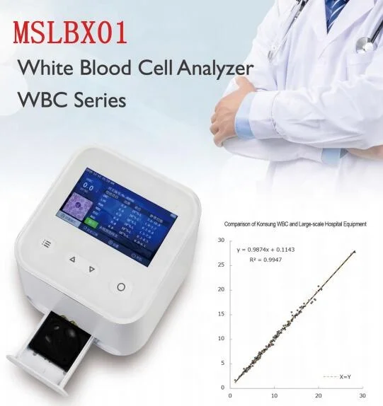 White Blood Cell Counter Machine/White Blood Cell Analyzer price MSLBX01