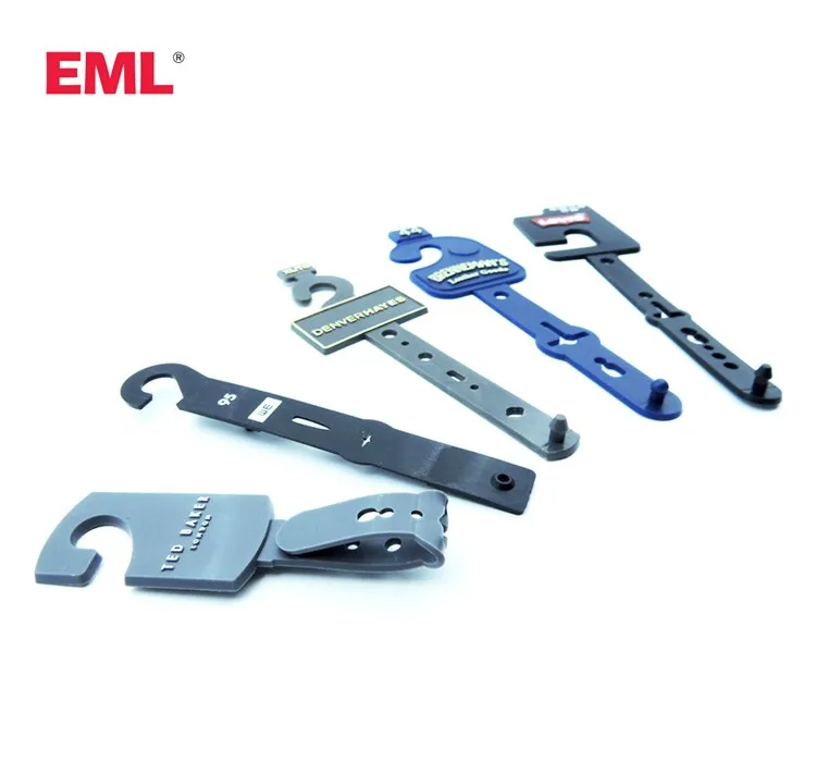 Universal belt clip Black plastic belt hangers