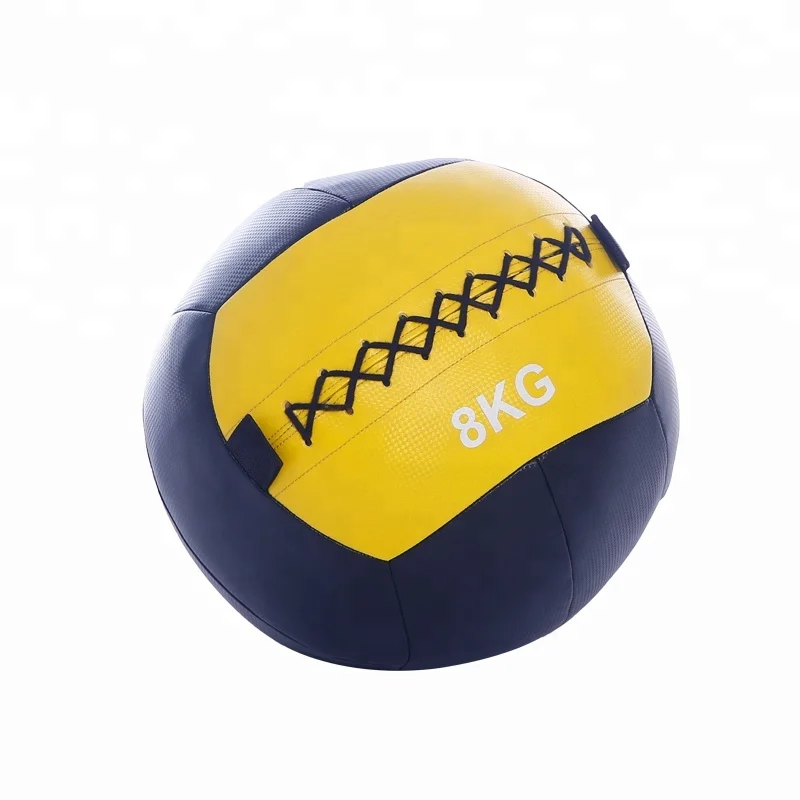 Gym fitness soft PU cross-training medicine wall ball