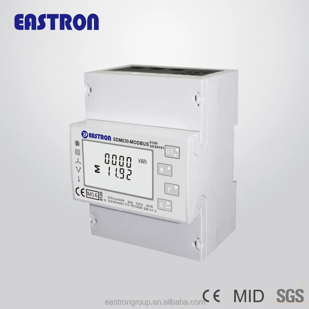 SDM630 Three Phase Multi Function Smart energy Meters