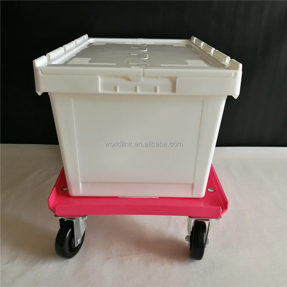 60L Storage Plastic Box 50KG Big Volume Transport Case