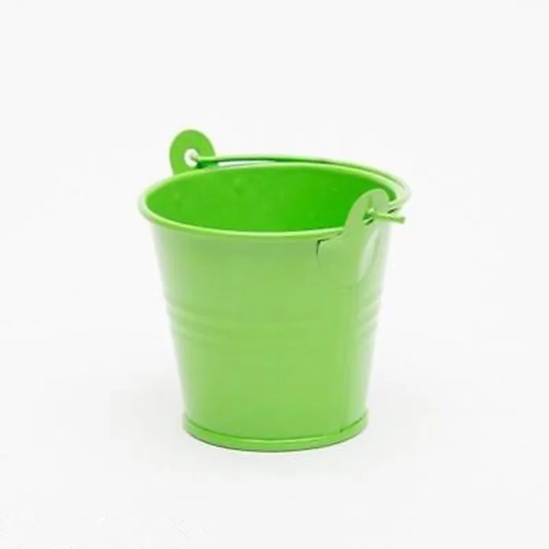 Factory custom design Fashion garden home shop decoration small tin pots planter for sale