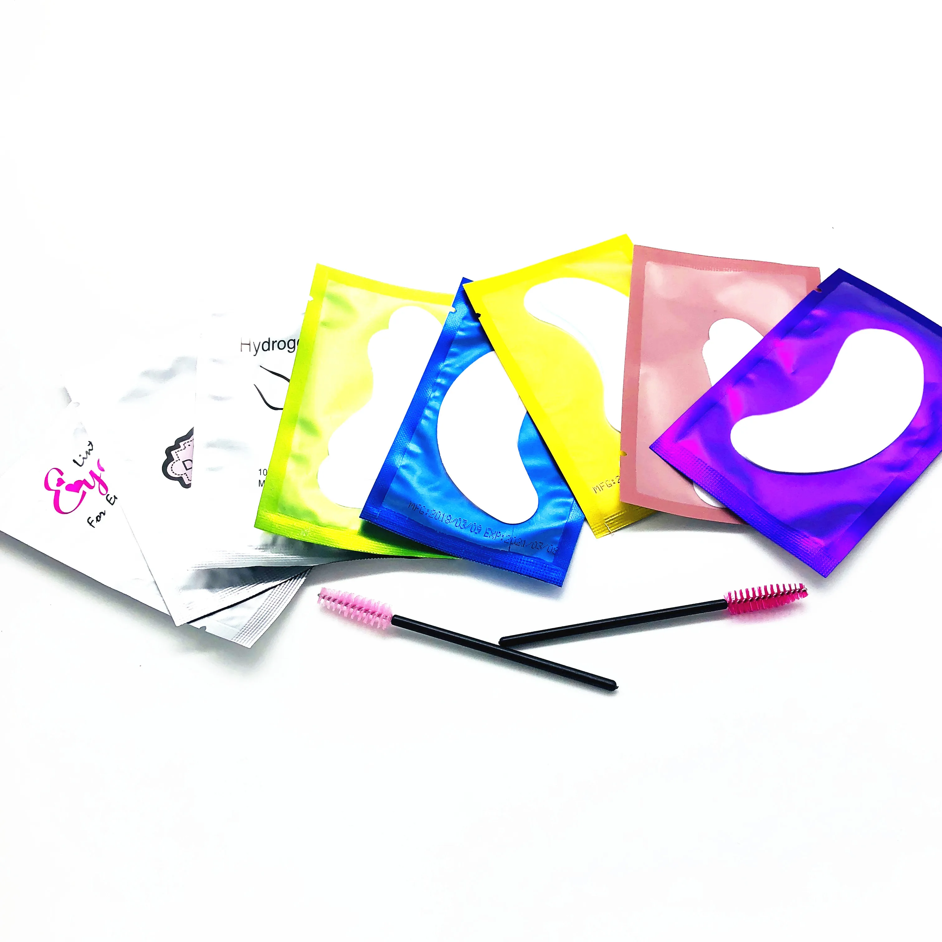 Best seller 2018 wholesale under eye gel pads patches for eyelash extension
