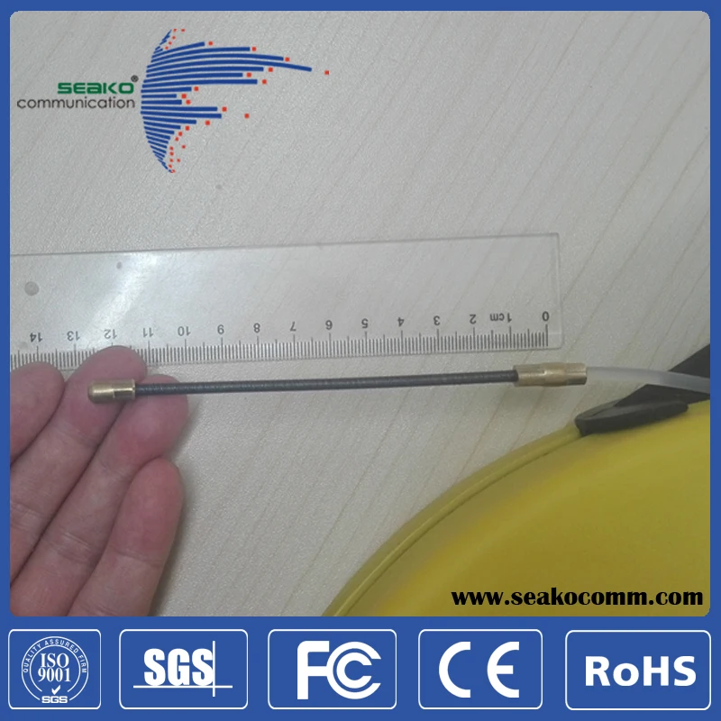 Fish Tape, snake rodder, 15m-60m, Nylon or Fiberglass