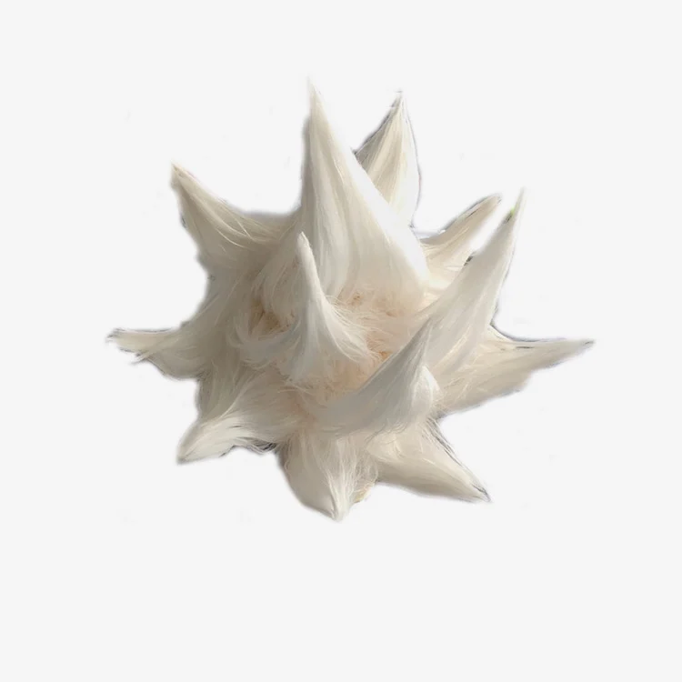 Synthetic cosplay white Dragon ball super Saiyan wig