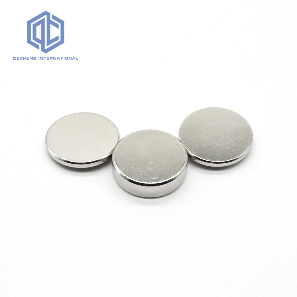 Custom Size N52 Rare Earth NdFeB Neodymium Circle Disk Round Magnet Multi-Use Fridge Magnet