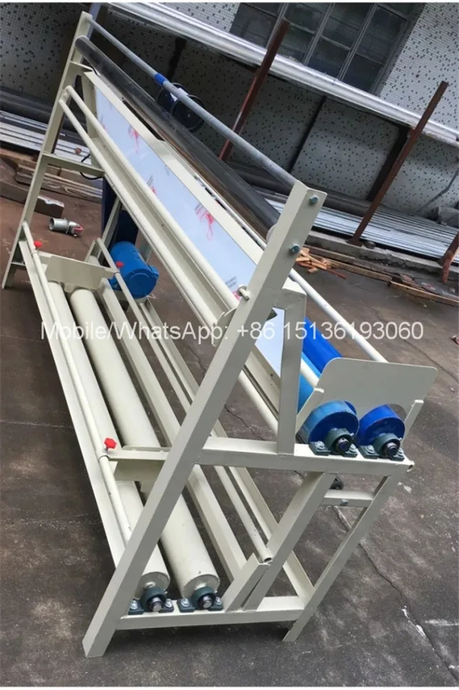 1.8-2.6m fabric length measuring and rolling machine