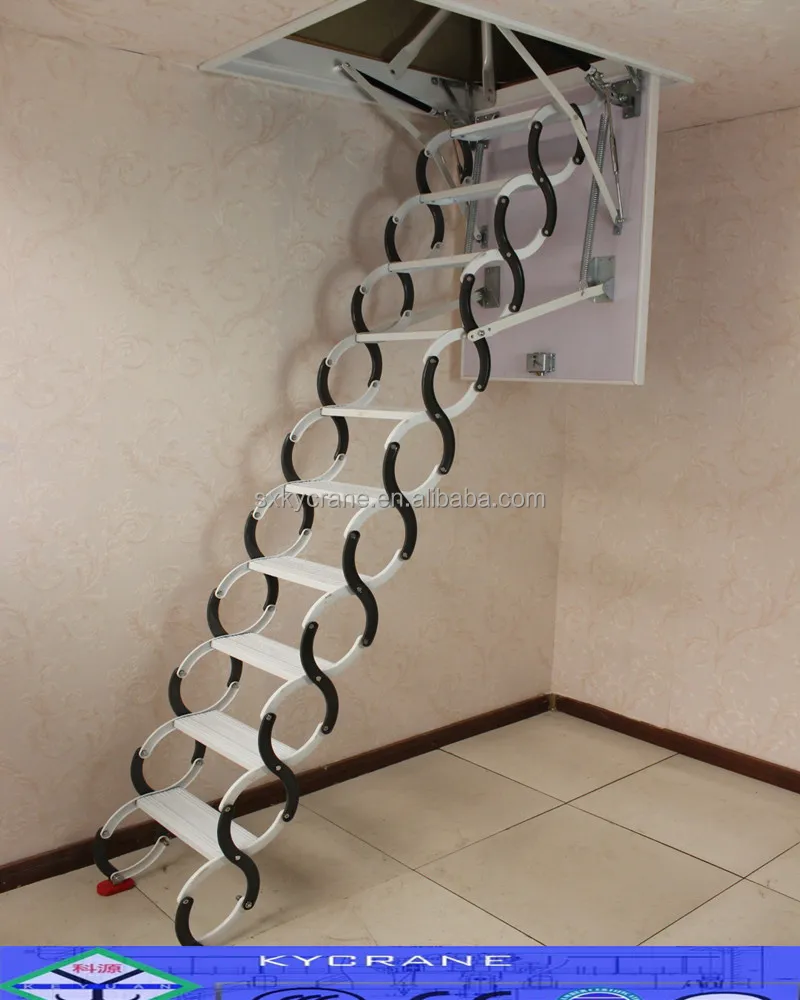 
deluxe electric attic loft ladders for household 