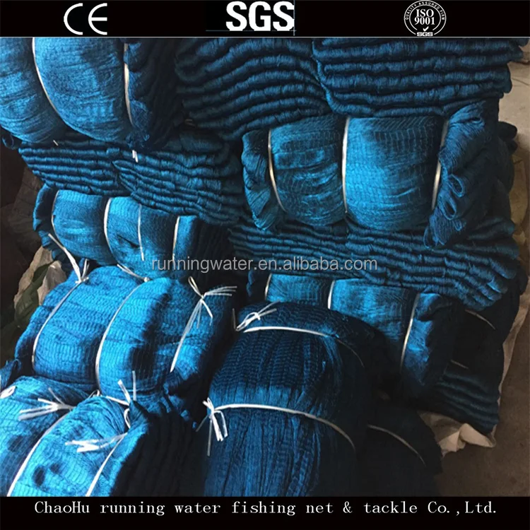 Ghana Blue Nylon Multifilament fishing Nets